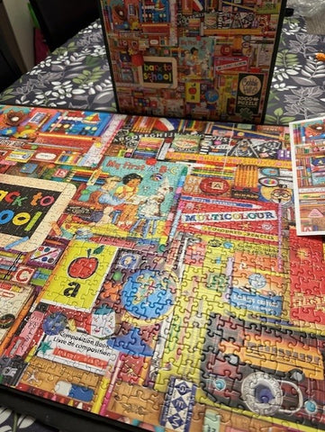 Back to school jigsaw puzzle