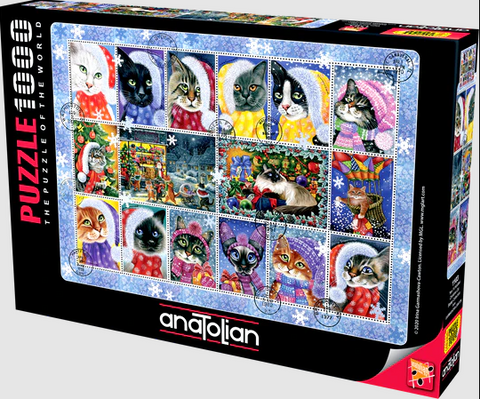 Christmas Cat puzzle